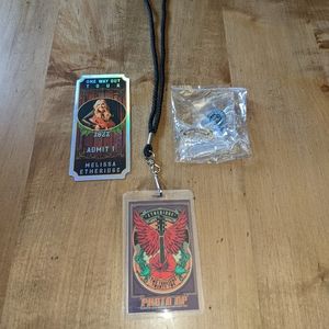 Melissa Etheridge Memorabilia